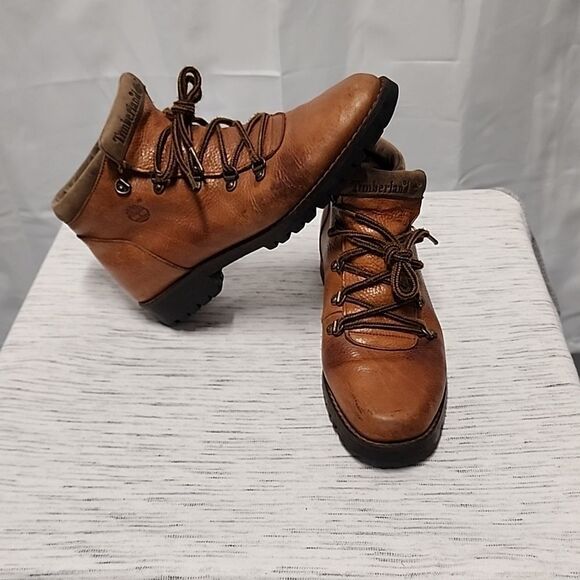 Vtg Timberland Mamaranick boots peanut 69386 - Picture 2 of 6
